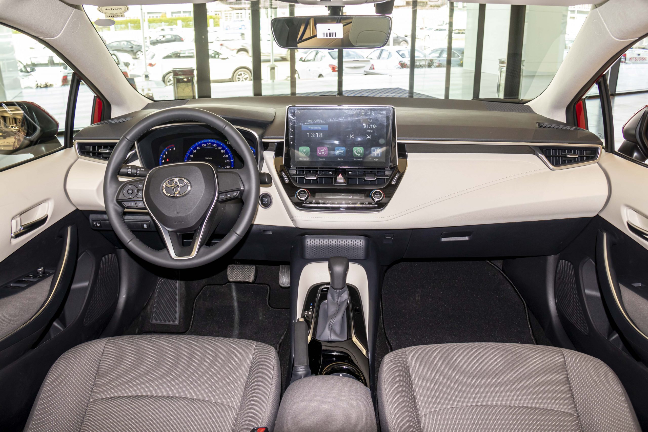 Toyota corolla 2021 интерьер